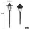 Garden LED Lights Lamp Post Solar Powered Borders Pathway Driveway Outdoor Patio