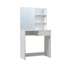 Modern Dressing Table Jewelry Makeup Desk w/ Mirror Drawer Bedroom White UK