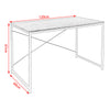 Large Computer Desk PC Laptop Study Work Reading Table Workstation Home Office