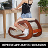 Ergonomic Kneeling Chair Velvet Office Chairs Home Rocking Posture Stool Wood