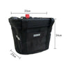 Bicycle Basket Folding Bike Front Handlebar Pet Carrier Frame Bag Shopping Bag