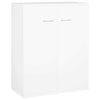 Small Sideboard Cupboard Cabinet White Storage Unit Hallway Bedroom Office Slim