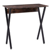 Industrial Writing Desk Laptop Table HomeOffice Study Workstation Stable X Frame