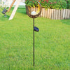 Solar Powered Sun/Moon/Flame LED Stake Light Ground Garden Lawn Outdoor Lamp NEW