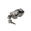HITCH COUPLING LOCK FOR TRAILER CARAVAN SECURITY TOW BAR 50MM TOW BALLS 2 KEYS
