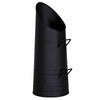 Coal Hod Tall Black Fireside Fire Fuel Scuttle Bucket Storage Carrier Accessory