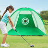 Portable Foldable Golf Hitting Net Garden Golf Practice Cage Range Training Aid