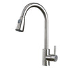 Kitchen Taps 360° Swivel Pull Out Spray Head Mixer Basin Sink Tap Chrome Faucet