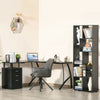 L Shaped Computer Desk with Drawers Corner Home Office Corner Workstation