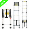 EN131 Heavy Duty Telescopic Ladder Multipurpose Extendable Laders Aluminium 4.1m