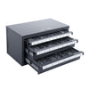 Drill Bit Dispenser Organizer Cabinet Three-Drawer for A to Z Stackable