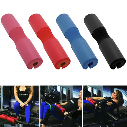 New Foam Padded Barbell Bar Cover Pad Weights Lifting Shoulder Backs Support