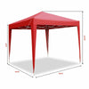 2MX2M 2.5MX2.5M 3MX3M Pop Up Gazebo Garden Party Tent With Sides Canopy Marquee