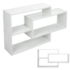 White Wall Floating Cube Box Shelf Shelves Walls Storage Shelving Unit Display