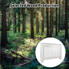 White Radiator Cover Cabinet Small Large Modern MDF Slat Wood Grill Furniture