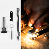6-in-1 Magnesium Fire Strater Steel Flint Camping Survival Stick Lighter Stick