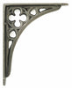 Single Cast Iron Shelf Bracket Antique Rustic Victorian Wall Brackets (10-20cm)