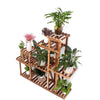 Wooden Outdoor Indoor Plant Stand Display Garden Decor Flower Pot Rack Shelf