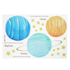 9 Planet Outer Space Wall Sticker Kids Bedroom Mural Decals Solar System Decor