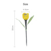 6 LED Solar Powered Tulip Flower Shape Garden Lighting Standing Garden lights