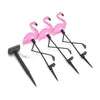 Solar Powered Flamingo Lawn Lamp Outdoor Stake Landscape LED Lights Garden Decor