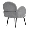 Padded Occasional Chair Lounge Living Room Accent Chair Armchair w/ Metal Legs