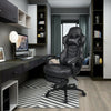 Executive Gaming Office Racing Chair Swivel Computer Desk Footrest Home