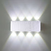 8W LED Wall Lights Up/Down Outdoor/Indoor Room Lamp Sconce light Lamp UK STOCK