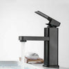 Modern Bathroom Basin Taps Mixer Tap Single Lever Mono Brass Tap Black Faucet