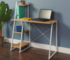 NEW Computer Desk Table Office Workstation 3 Shelf Home Wood - 24HR Delivery