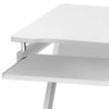 Corner Computer Desk Small Spaces on Castors PC Table Bedroom Home Office Study
