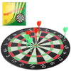 Full Size 15 Inch Dart Board For Adults Or Kids Magnetic Dart Dartboard Game