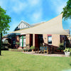 4X4X4M Outdoor Sun Shade Sail HDPE Patio Sunscreen Awning Garden 90% UV Block