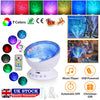 UK Calming Autism Sensory LED Light Projector Relax Ocean Night Music Projection
