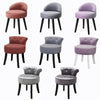 Retro Bedroom Dressing Table Stool Velvet/Crushed Velvet Makeup Piano Chair Seat