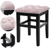 Vanity Dressing Table Stool Soft Wood Makeup Chair Vanity Stool Piano Stool Seat