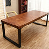 2pcs Box Shape Furniture Legs Industrial Robust Metal Iron Frame For Table Bench