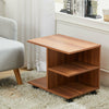 Rolling Printer CPU Cart Stand Open Shelves Storage Cabinet Utility Home Office