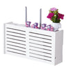 Wi-Fi Router Storage Box Wall Mounted Protect Cover Shelving Unit Hanging Shelf