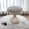 Circular Shaggy Fluffy Warm Rugs Anti-Skid Washable Floor Small Round Home Mats