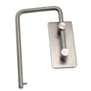 Wall Mounted Toilet Roll Holder Stainless Steel Tissue Stand Storage No Drilling