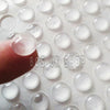 100Pcs Silicone Rubber Feet Anti-Slip & Collision Clear Self Adhesive Sticky Pad