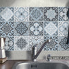 10pcs Moroccan Tile Sticker Bathroom Kitchen Waterproof Wall Decal DIY Home Deco