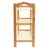 3 4 5 Tier Bamboo Shoe Rack Organiser Wooden Storage Shelves Stand Shelf Unit