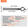 Blacksmith Tongs 18” Z V-Bit Tongs Carbon Steel Tongs A3 Steel Rivets