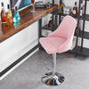 1x Breakfast Bar Stools Swivel Gas Lift Kitchen High Chair Counter Pub Bistro UK