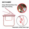 Laptop Table Folding Desk Stand Bed Tray Sofa Computer Study Portable Adjustable