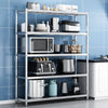 Stainless Steel Garage Kitchen Storage Shelf 4/5 Tier Commercial Shelving Rack