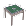 Automatic Mahjong Table 2 Sets 144 Tiles w/USB Charger&Cup Holder &Table Cover