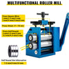 Manual Combination Rolling Mill Machine 80mm Flat Square Semicircle Round